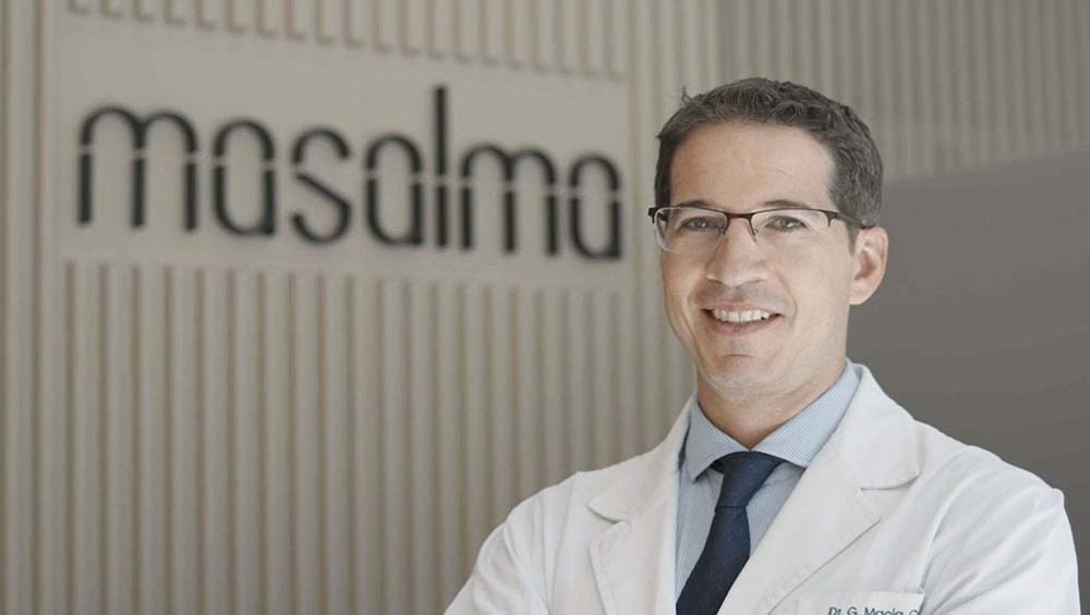 Dr Macia en la nueva Clínica Masalma