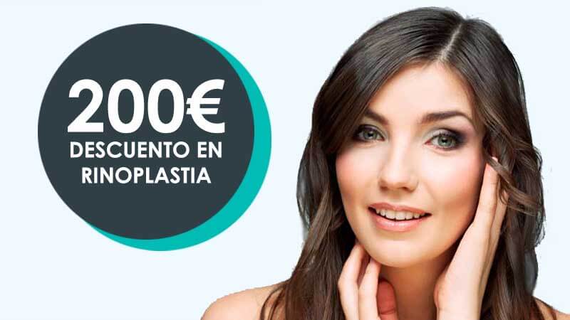 200 euros de descuento en rinoplastia