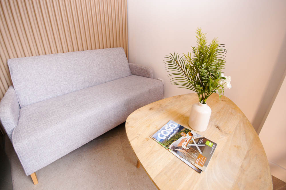 Sala de espera Clínica Masalma