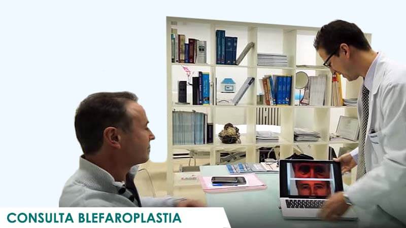 Consulta de blefaroplastia en Madrid