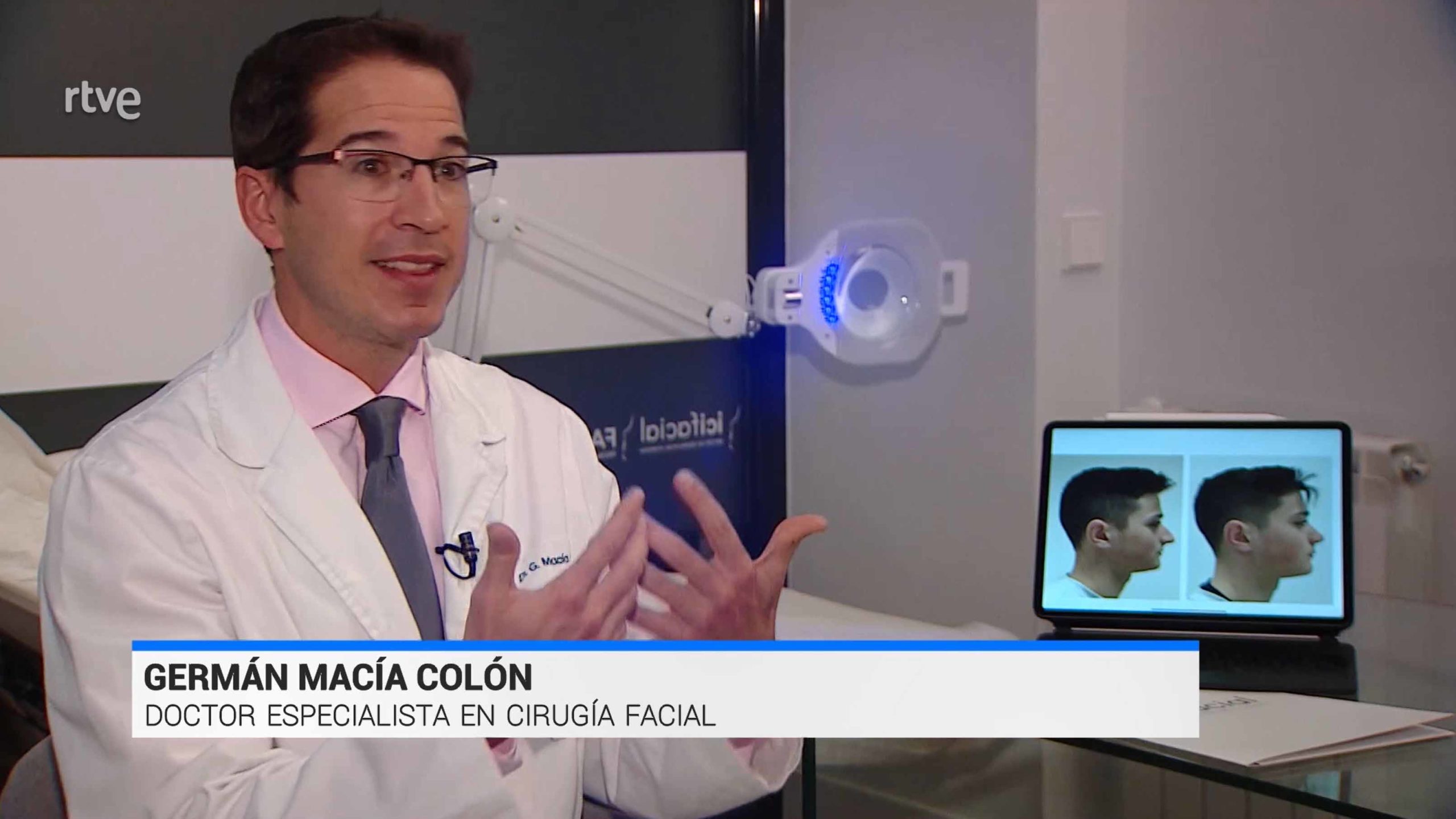El Dr. Macía Colón en el Telediario de TVE 1