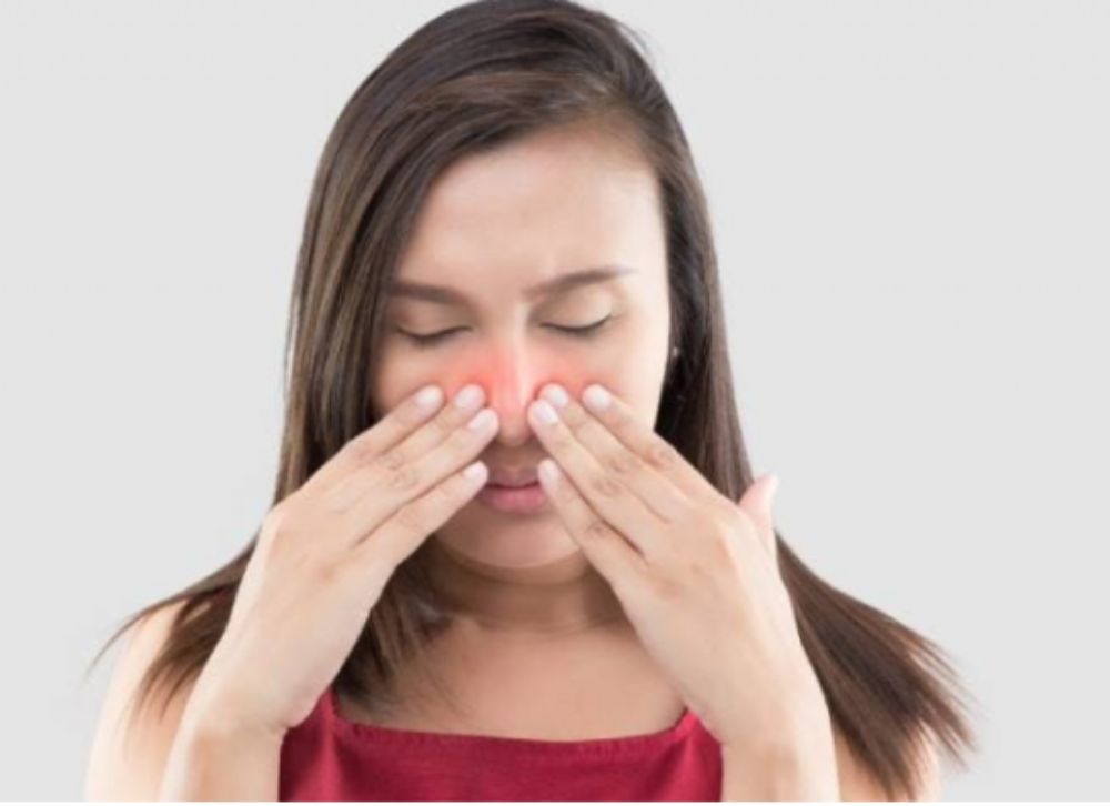 vía nasal obstruida